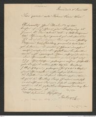Nachlass Franz Steindachner, Brief von Josef Zangerl an Franz Steindachner (21.06.1880), Inv.Nr. 607.01, Seite 1